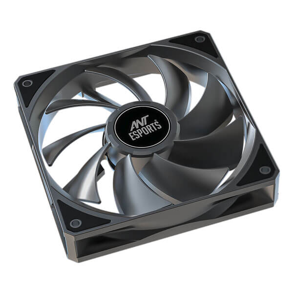 Ant Esports Darkflow Black Cabinet Fan, Triple Pack